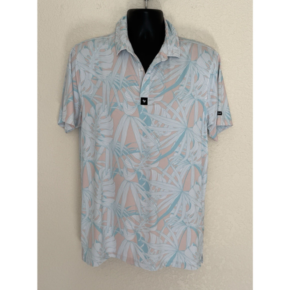 Bad Birdie Day Pass Golf Polo Shirt Performance Stretch Performance, M - Picture 3 of 10